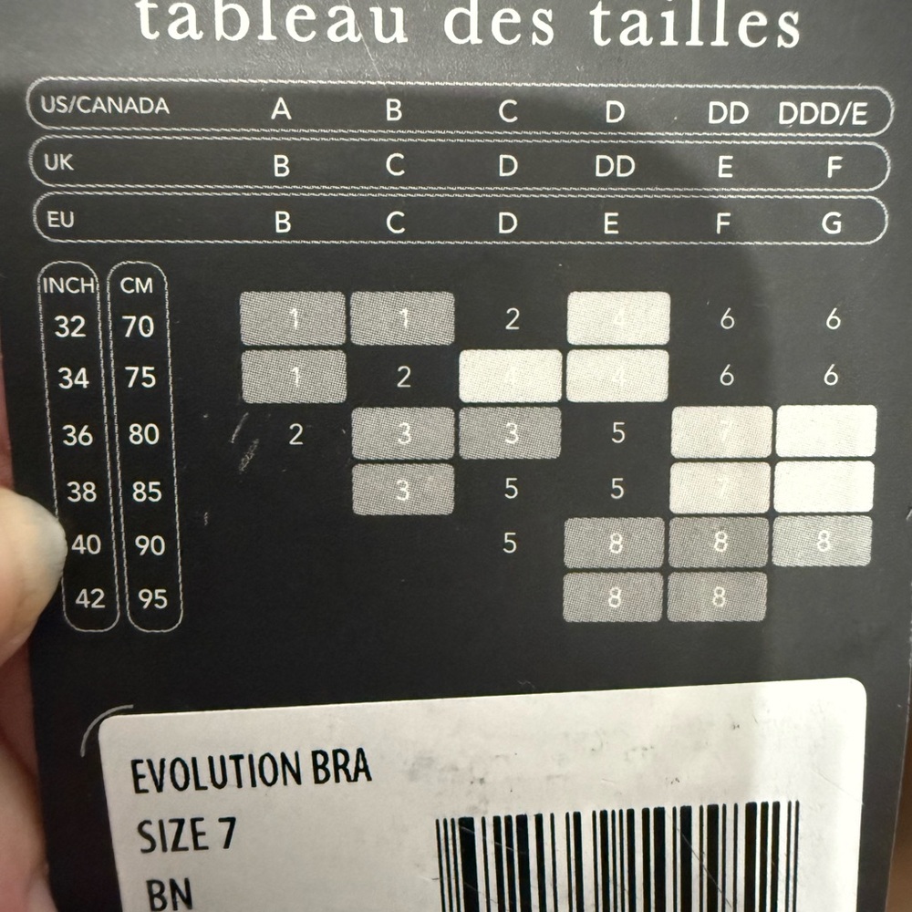 Knix Evolution Midnight Black Seamless Bra - Picture 6 of 9